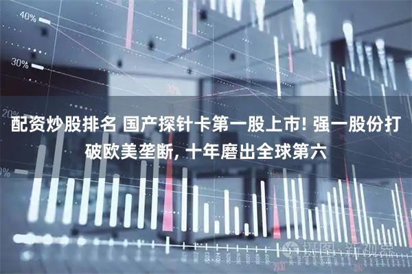 配资炒股排名 国产探针卡第一股上市! 强一股份打破欧美垄断, 十年磨出全球第六